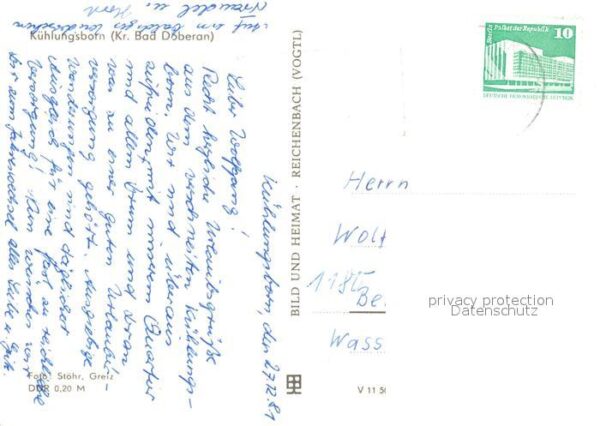 Kuehlungsborn Ostseebad FDGB Ferienheim Ernst Grube – Bild 2
