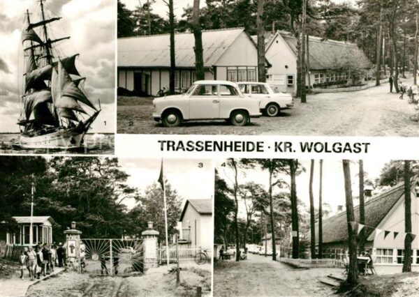 Trassenheide Usedom Segelschulschiff Wilhelm Pieck Ferienla
