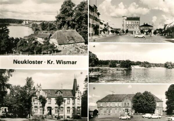 Neukloster Mecklenburg Fischerhaus Handwerkerheim Marktplatz S