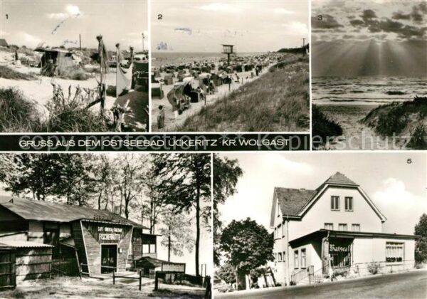 Ueckeritz Usedom Campingplatz Strand Fischerhütte Ratsca