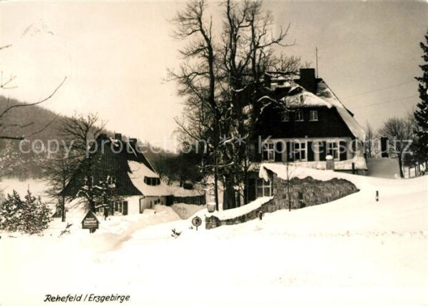 Rehefeld-Zaunhaus Winterlandschaft
