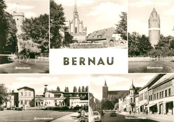 Bernau Berlin Sankt Georgen Hospital Pulverturm Wasse
