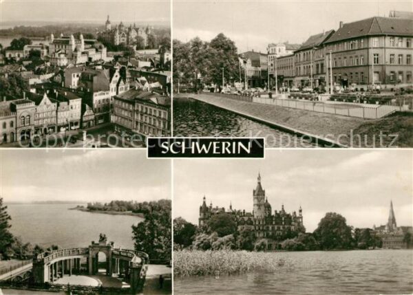 Schwerin Mecklenburg Dom Schweriner See Thälmannstraße Schlo
