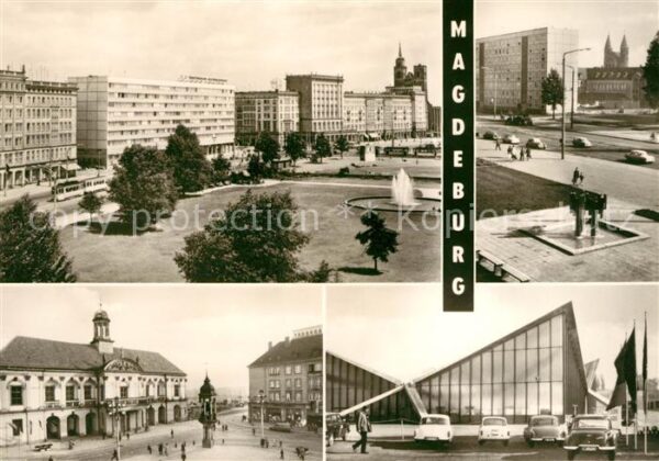 Magdeburg Wilhelm Pieck Allee Karl Marx Straße Ra