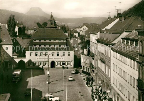 Bad Schandau Markt FDGB Erholungsheim Ernst Thälmann