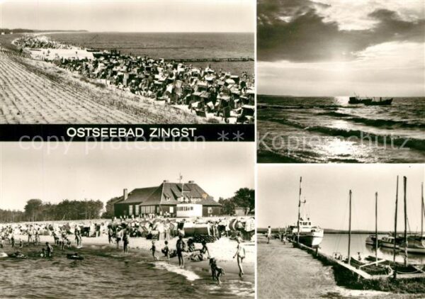 Zingst Ostseebad HO Gaststätte Kurhaus Hafen