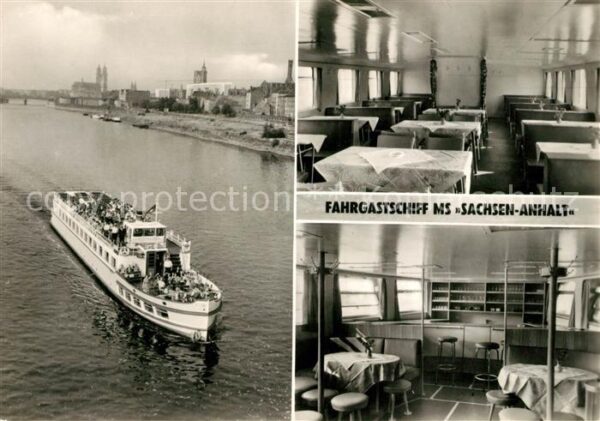 Magdeburg MVB Weiße Flotte MS Sachsen Anhalt