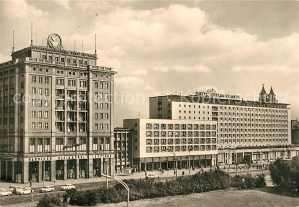 Magdeburg Otto von Guericke Straße Interhotel Int