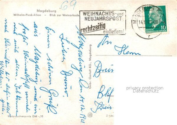 Magdeburg Wilhelm Pieck Allee Weinarkaden – Bild 2