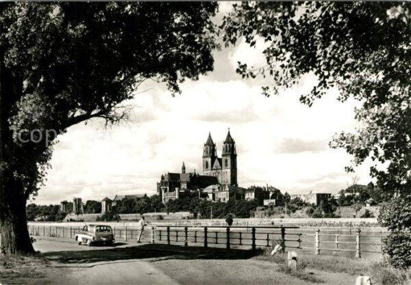 Magdeburg Blick zum Dom