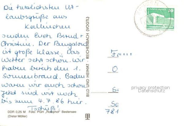 Motzen Mittenwalde Mark Kirche Strand – Bild 2