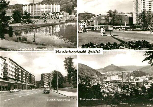 Suhl Thueringer Wald Stadthalle Freundschaft Wilhelm Pieck S
