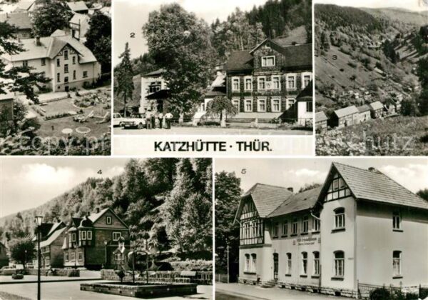 Katzhuette FDGB Erholungsheim Oberes Schwarzatal H