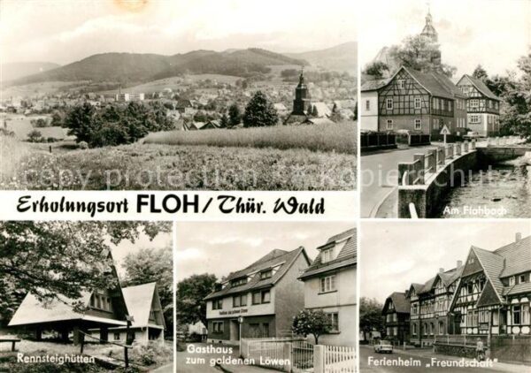 Floh-Seligenthal Gasthaus Goldenen Löwen Rennsteighütten
