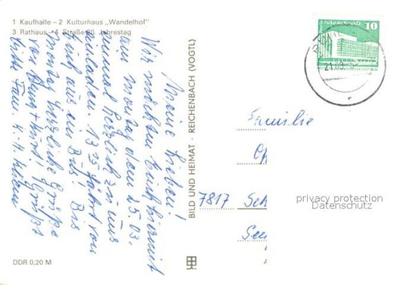 Schwarzheide Kaufhalle Kulturhaus Wandelhof Rathaus – Bild 2
