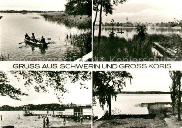 Gross Koeris Schwerin Badesteg Panoramen