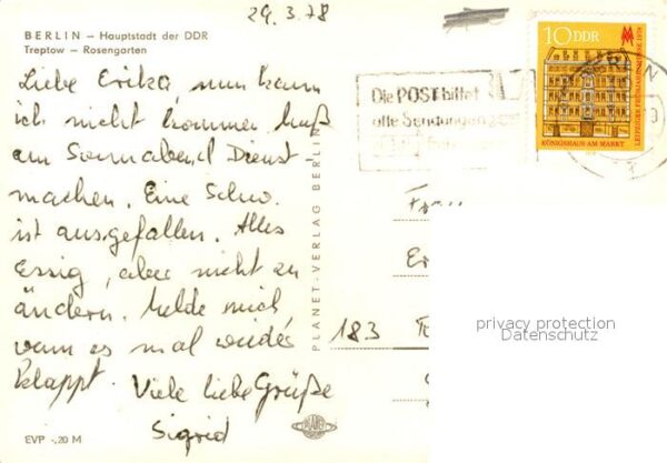 Berlin Treptow Rosengarten – Bild 2