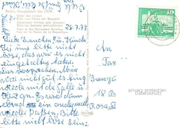 Berlin Unter den Linden Palast der Republik – Bild 2