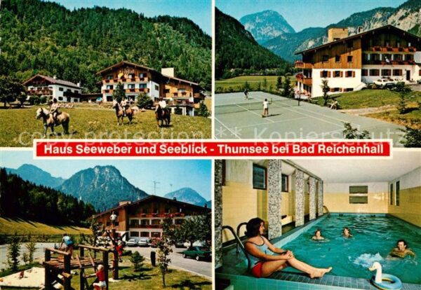 Karlstein Oberbayern Haus Seeweber und Seeblick Thumsee Tenn