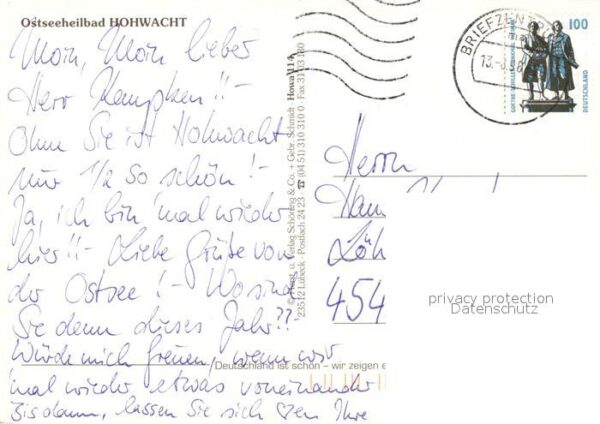 Hohwacht Ostseebad Fliegeraufnahme – Bild 2