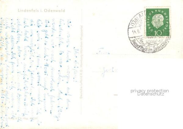 Lindenfels Odenwald Fliegeraufnahme – Bild 2