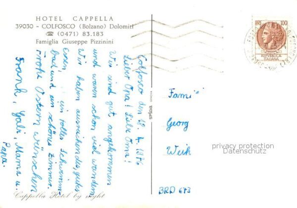 Colfosco Hotel Cappella – Bild 2