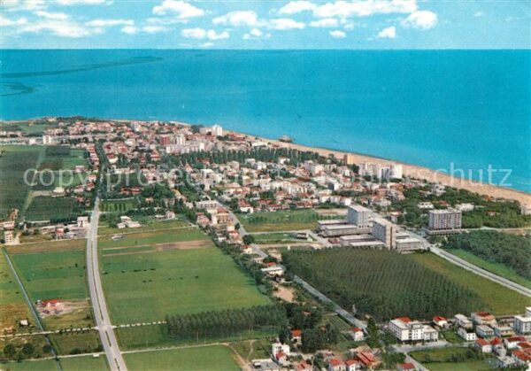 Lignano Fliegeraufnahme Strand