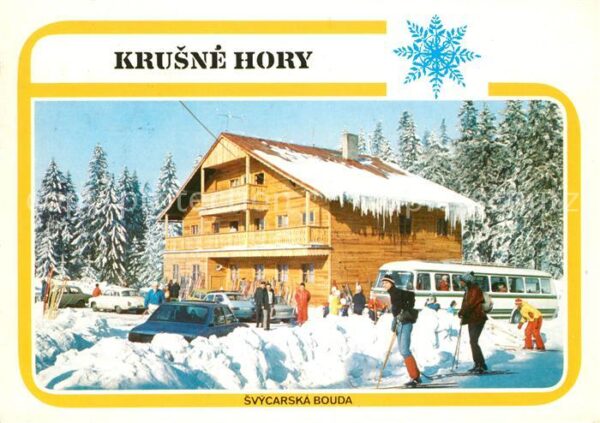 Krusne Hory Svycarska bouda pod Plesivcem