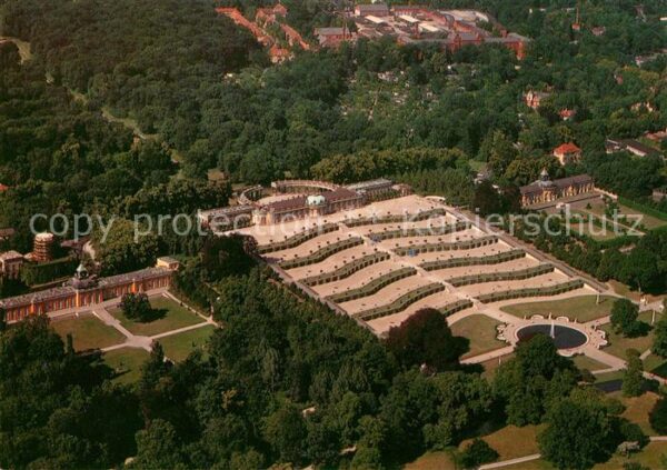 Potsdam Terrassen und Schloss Sanssouci