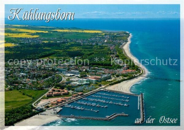 Kuehlungsborn Ostseebad Fliegeraufnahme