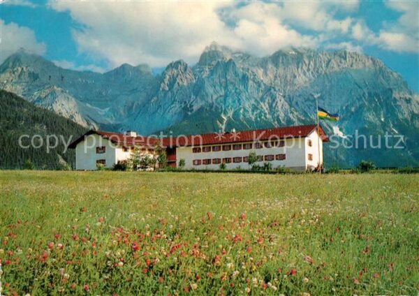 Mittenwald Bayern Ganghofer Jugendherberge Buckelwiesen