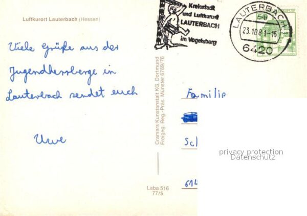 Lauterbach Hessen Fliegeraufnahme – Bild 2