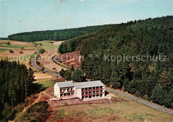 Schmitten Taunus Haus der Sieben Brüder Fliegeraufnahme
