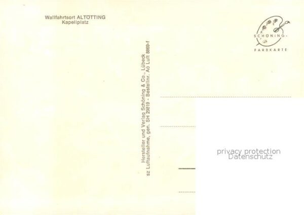 Altoetting Kapellplatz Fliegeraufnahme – Bild 2