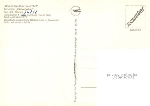 Kollnburg Ferienhof Hinterholzer Stube Reiten – Bild 2