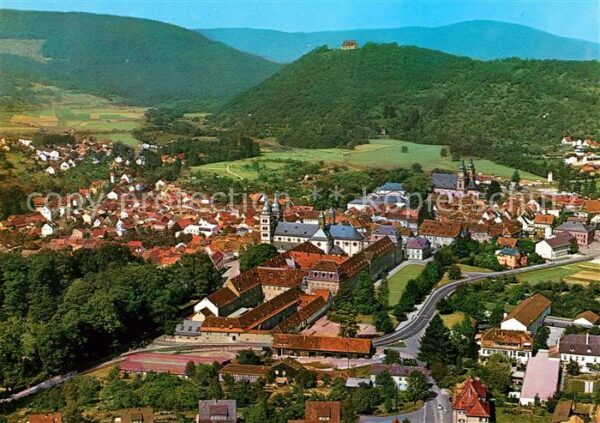 Amorbach Miltenberg Fliegeraufnahme