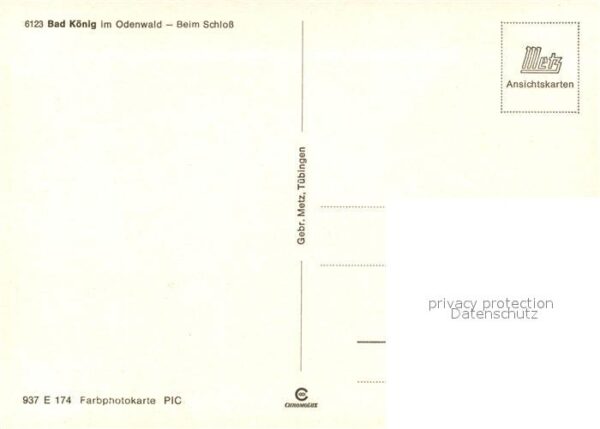 Bad Koenig Odenwald Schloss Brunnen – Bild 2