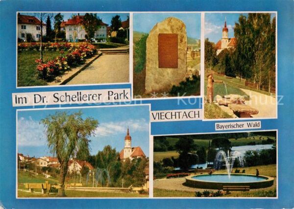 Viechtach Bayerischer Wald Im Dr Schellerer Park Gedenktafel Brunn