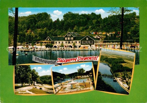 Leichlingen Rheinland Talsperre Diepental Minigolf Massagebru