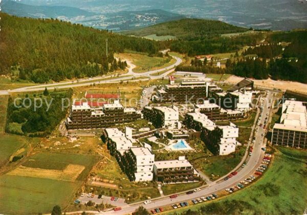 St Englmar Apart Hotel Predigtstuhl Fliegeraufnahm