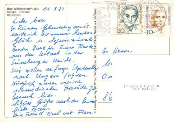 Bad Woerishofen Kneipp Heilbad Klosterhof – Bild 2
