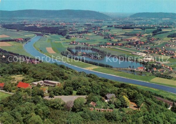 Vlotho Amtshausberg Burg Jugendhof Weser Uffel