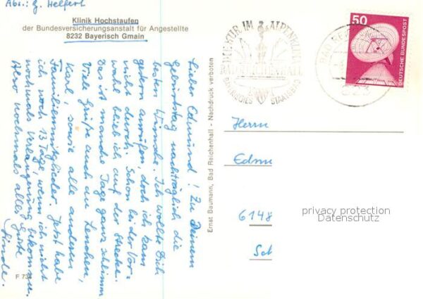 Bayerisch Gmain Kurklinik Hochstaufen – Bild 2