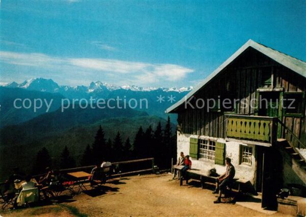 Bad Reichenhall Zwieselalm mit Watzmann Hochkalter und
