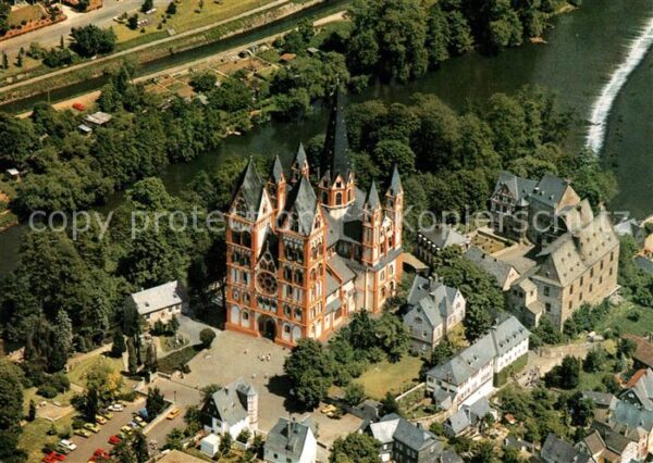 Limburg Lahn Limburger Dom Fliegeraufnahme