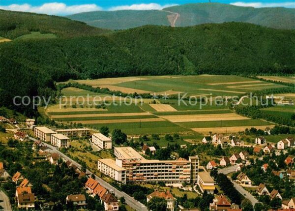 Bad Sooden-Allendorf Werra Kurklinik Fliegeraufnahme