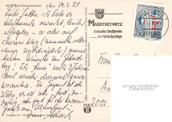Bad Alexandersbad Fliegeraufnahme – Bild 2