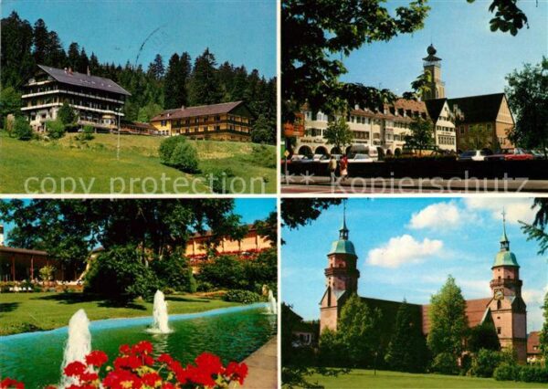 Freudenstadt Waldhotel Zollernblick Rathaus Marktpla