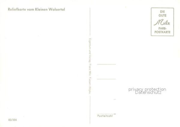 Kleinwalsertal Vorarlberg Panoramakarte – Bild 2