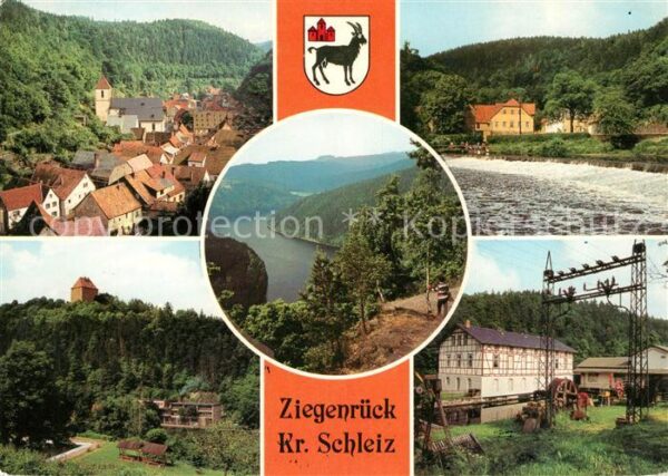 Ziegenrueck Teilansicht Saalepartie Schlossblick Wa